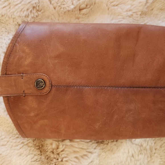 Vince Camuto knee high leather riding boots in camel - Picture 9 of 15